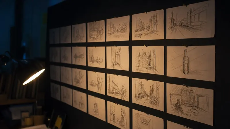Storyboard wall