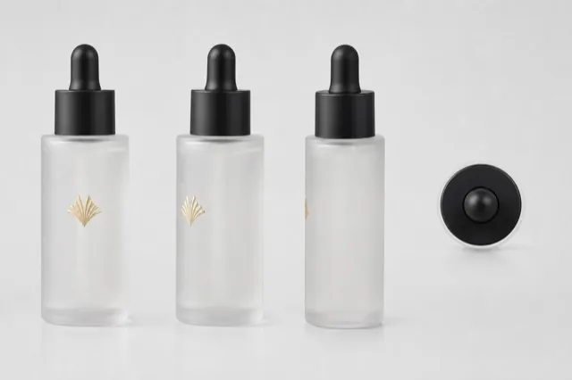 Reference sheet, four views of the bottle